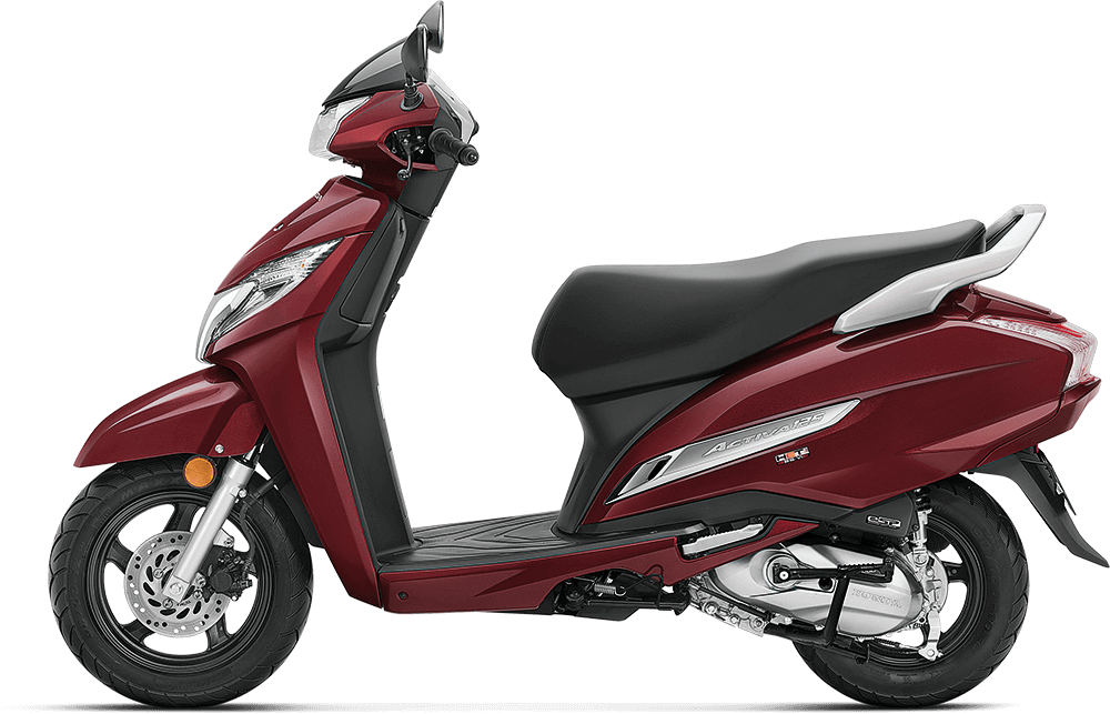 Checkout Rebel Red Metallic Honda Activa 125 BS6 features, price and more exclusively at Rushabh Honda, Nashik. Best Two wheeler Honda Dealers for years.