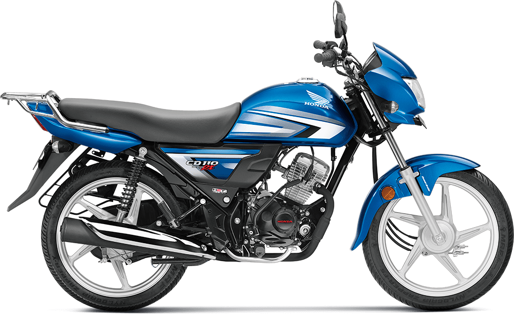 Available Black with Silver Metallic Honda CD 110 Dream at reasonable price exclusively at Rushabh Honda, Nashik. Best Two wheeler Honda Dealers for years. 