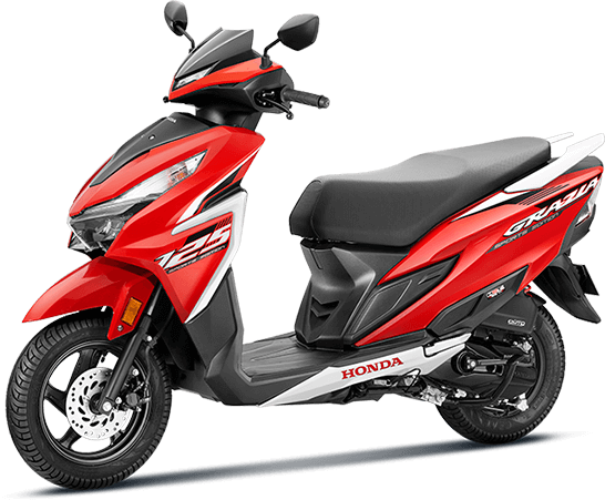 Checkout Matte Cyber Yellow Honda Grazia 125 features, price and more exclusively at Rushabh Honda, Nashik. Best Two wheeler Honda Dealers for years.