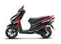 Available Pearl Night Star Black Honda Grazia 125 at reasonable price exclusively at Rushabh Honda, Nashik. Best Two wheeler Honda Dealers for years.