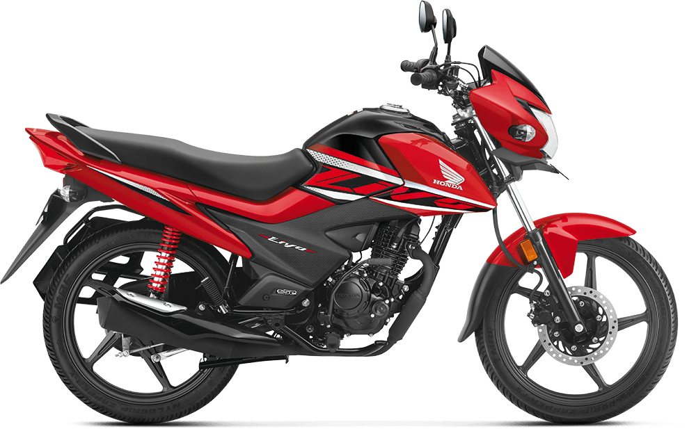 Available Imperial Red Metallic Honda Livo at reasonable price exclusively at Rushabh Honda, Nashik. Best Two wheeler Honda Dealers for years.