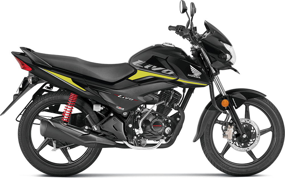 Available Black colour Honda Livo at reasonable price exclusively at Rushabh Honda, Nashik. Best Two wheeler Honda Dealers for years.