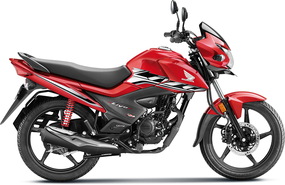 Available Imperial Red Metallic Honda Livo at reasonable price exclusively at Rushabh Honda, Nashik. Best Two wheeler Honda Dealers for years.