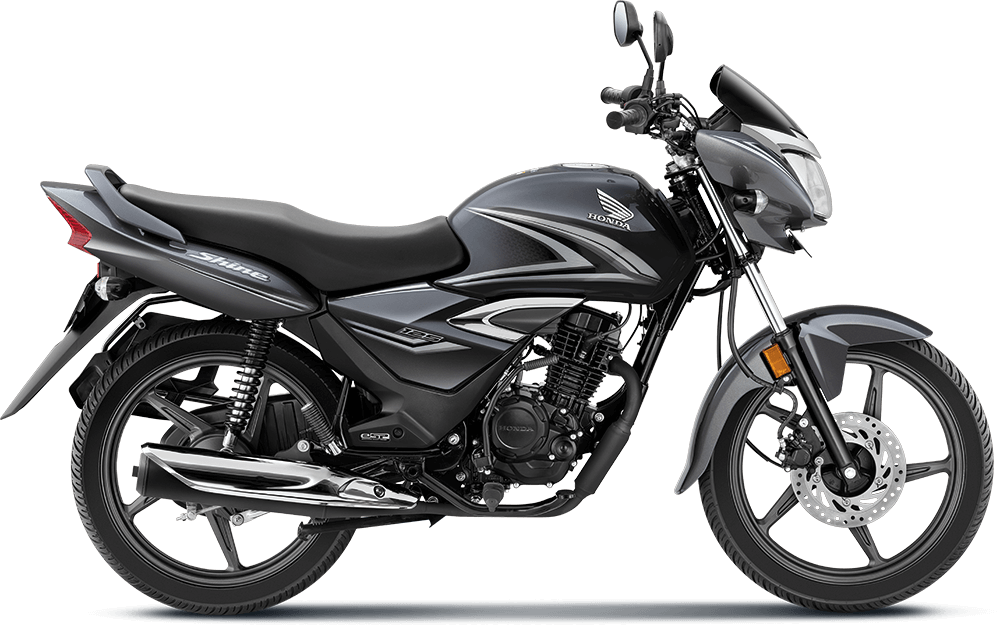 Checkout Genny Grey Metallic Honda Shine features, price and more exclusively at Rushabh Honda, Nashik. Best Two wheeler Honda Dealers for years.