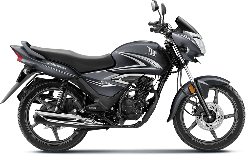 Checkout Matte Axis Grey Honda Shine features, price and more exclusively at Rushabh Honda, Nashik. Best Two wheeler Honda Dealers for years.