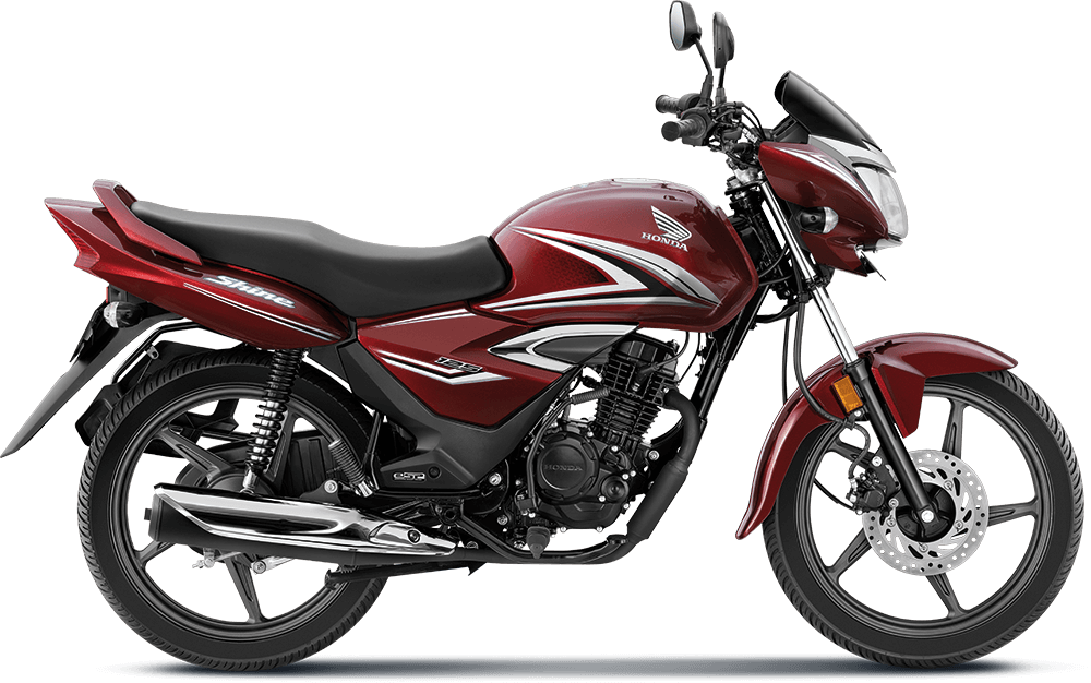 Checkout Rebel Red Metallic Honda Shine features, price and more exclusively at Rushabh Honda, Nashik. Best Two wheeler Honda Dealers for years.