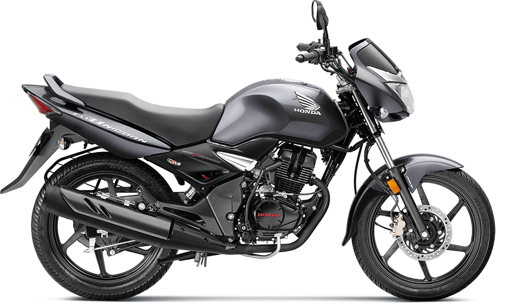 Checkout Grey Metallic Honda CB Unicorn features, price and more exclusively at Rushabh Honda, Nashik. Best Two wheeler Honda Dealers for years. Click for more!