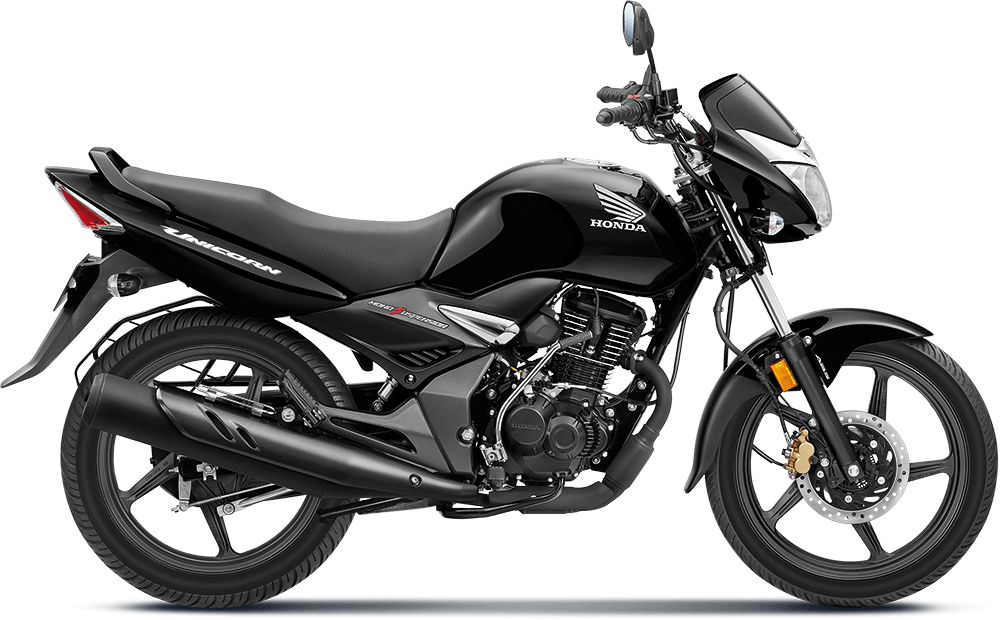 Available Pearl Igneous Black Honda Unicorn OBD2 at reasonable price exclusively at Rushabh Honda, Nashik. Best Two wheeler Honda Dealers for years. Click for more info!